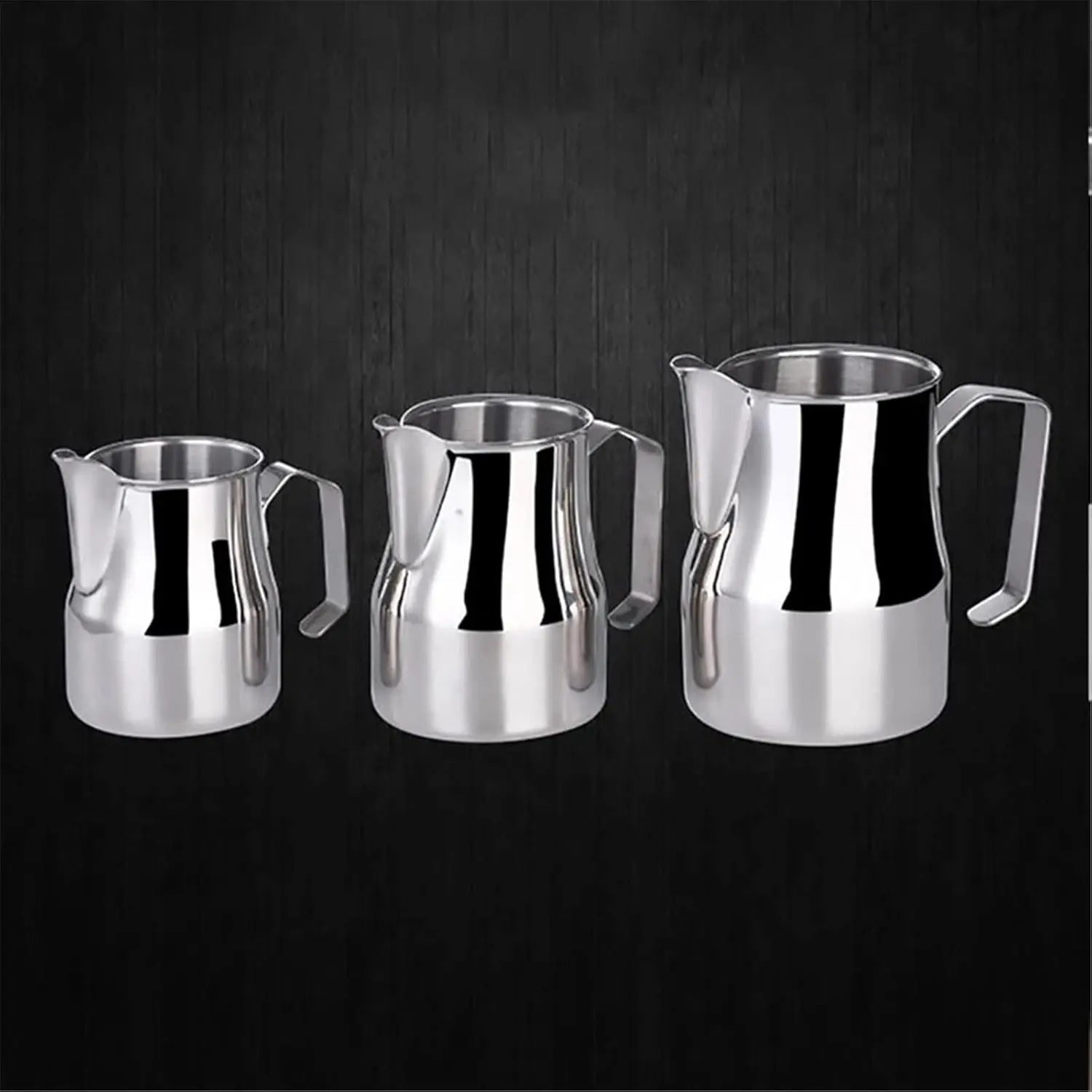 Order Stainless Steel Milk Frothing Pitcher - 350 ml for LE 350.00 at Coffee & Cream, All your coffee needs in one place. Shop Coffee, Beans, Ground Coffee, Instant Coffee, Creamers, Coffee Machines, Blenders, and more. 50+ Brands Monin, Lavazza, Starbuck