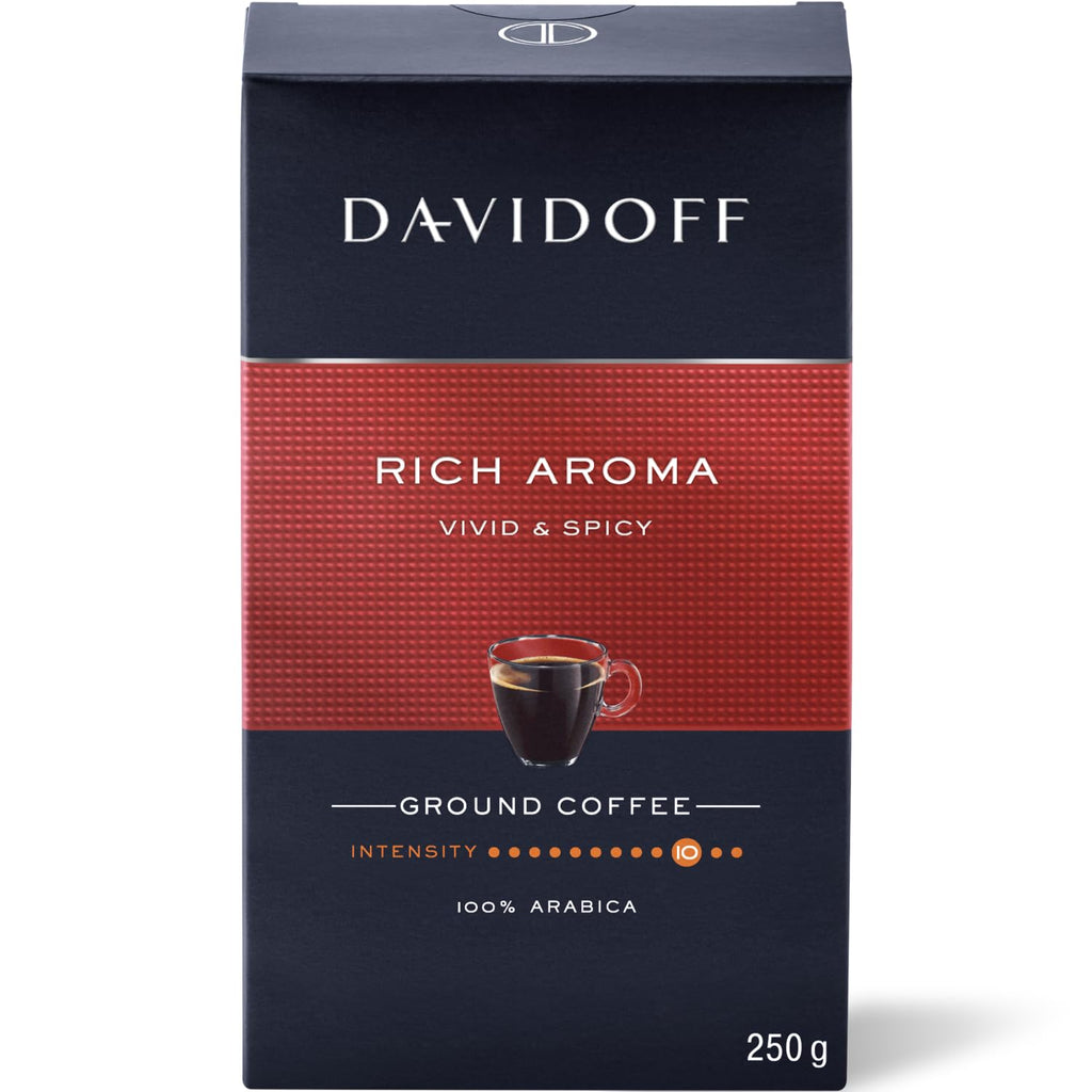 Davidoff - Café Espresso Rich Aroma Vivid & Spicy Ground Espresso Coffee - 250g