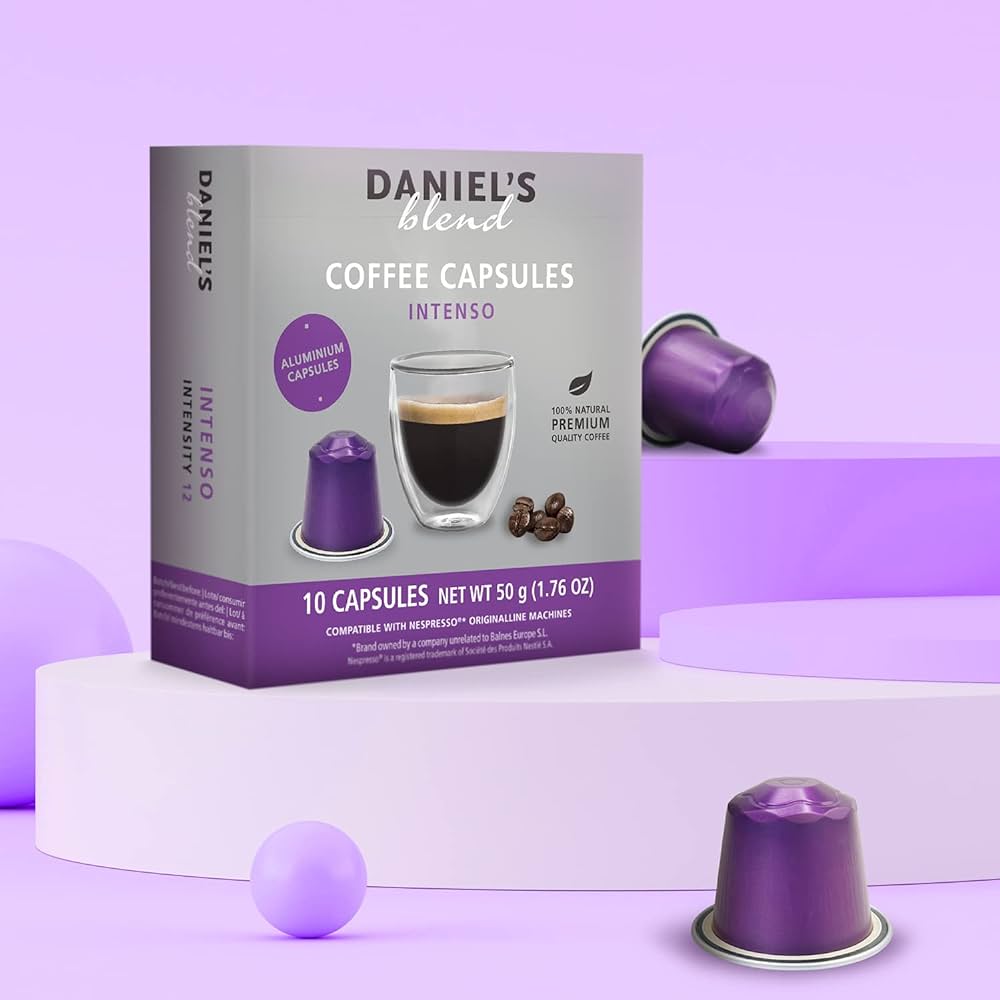 Daniel's Blend - Intenso Compatible by Nespresso - 10 capsules