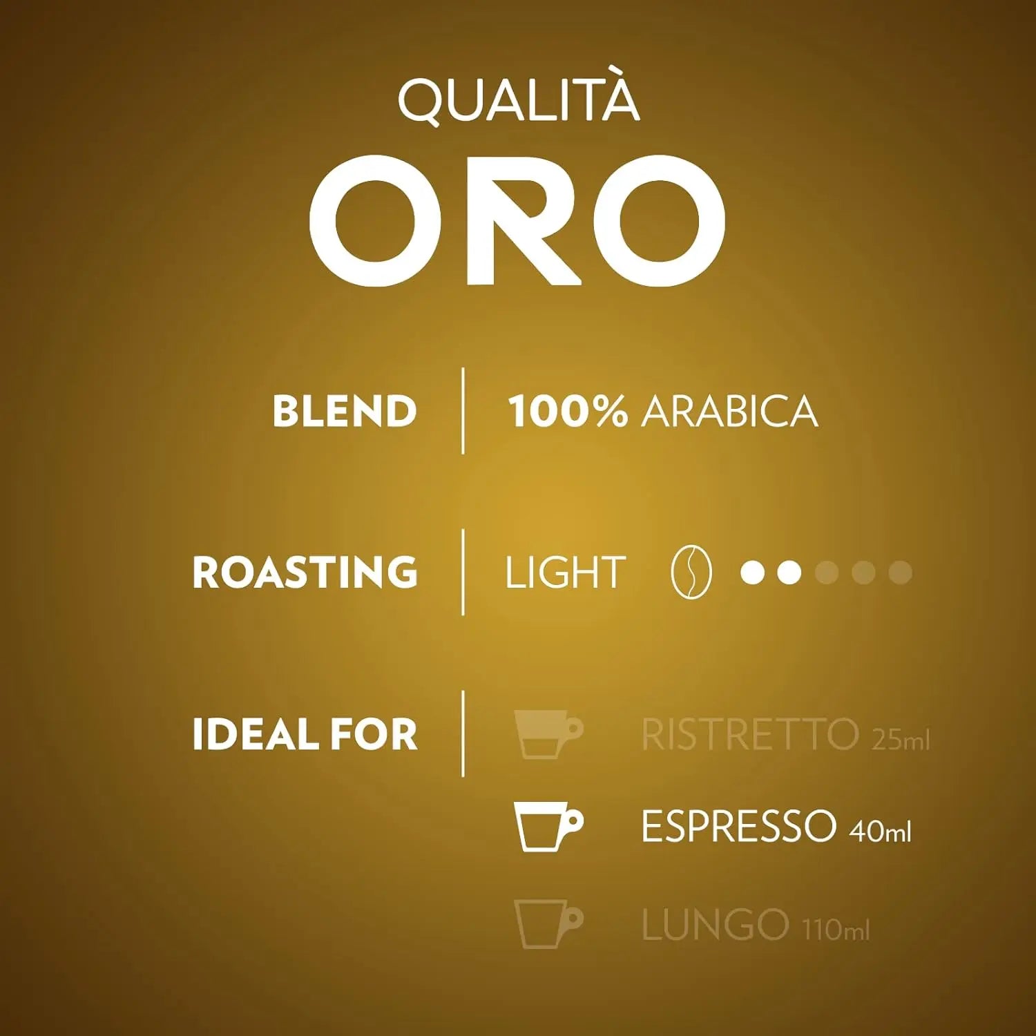 Order (100 Capsules) Lavazza - Qualita Oro Gold Compatible by Nespresso -10X10 capsules - Bundle for LE 1850.00 at Coffee & Cream, All your coffee needs in one place. Shop Coffee, Beans, Ground Coffee, Instant Coffee, Creamers, Coffee Machines, Blenders,