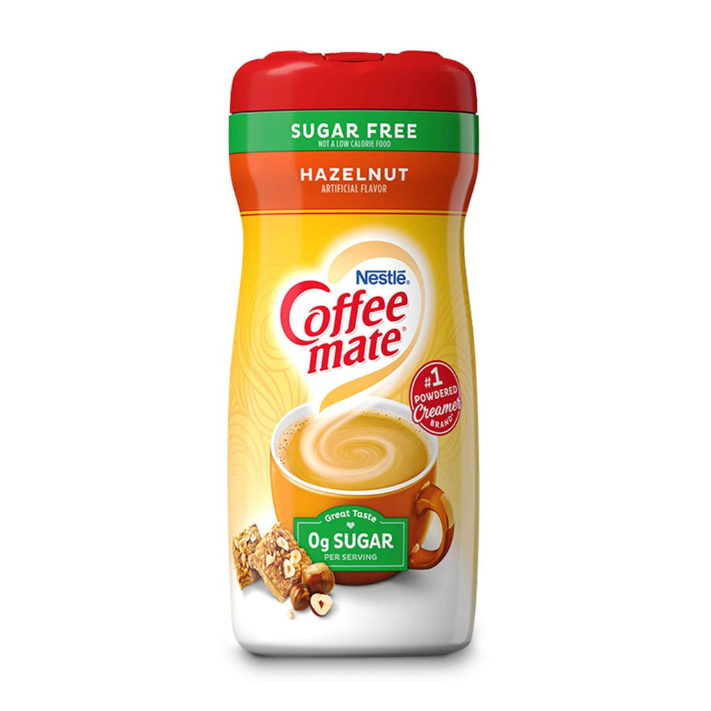 Nestle Coffee Mate - SUGAR FREE Hazelnut Powder 289 grams