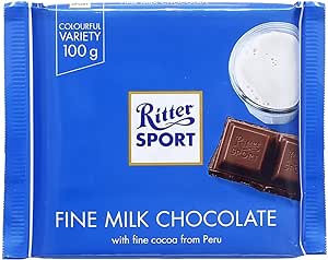 Ritter Sport - Extra Fine Milk Chocolate - 100g