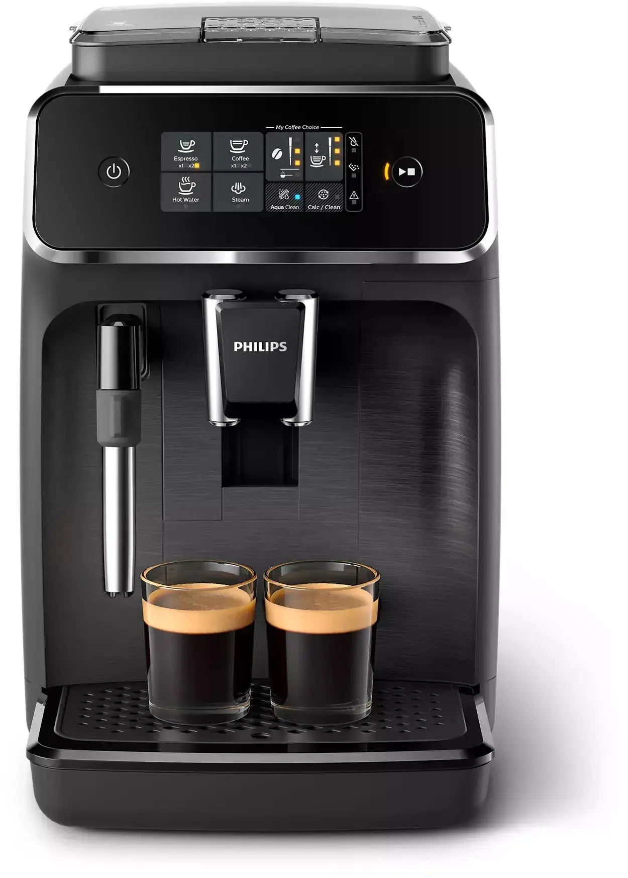 Order Philips - Fully automatic espresso machines Series 2200\10 - Black for LE 25990.00 at Coffee & Cream, All your coffee needs in one place. Shop Coffee, Beans, Ground Coffee, Instant Coffee, Creamers, Coffee Machines, Blenders, and more. 50+ Brands Mo