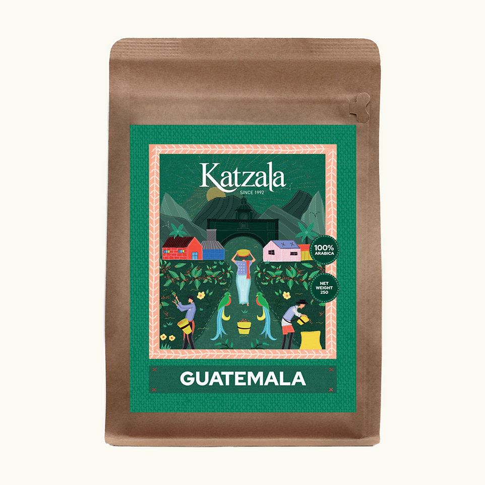 Katzala Coffee - Guatemala  Single Origin - Beans (100% Arabica) - 250g