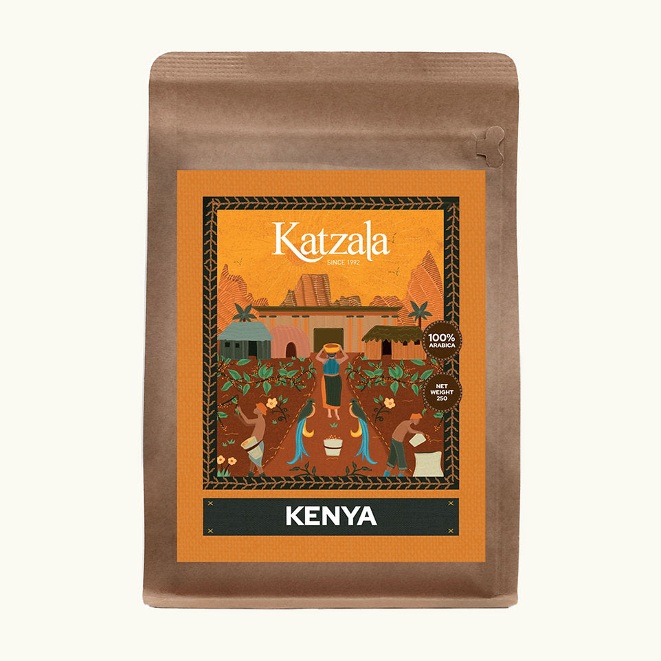 Katzala Coffee - Kenya Single Origin - Beans (100% Arabica) - 250g