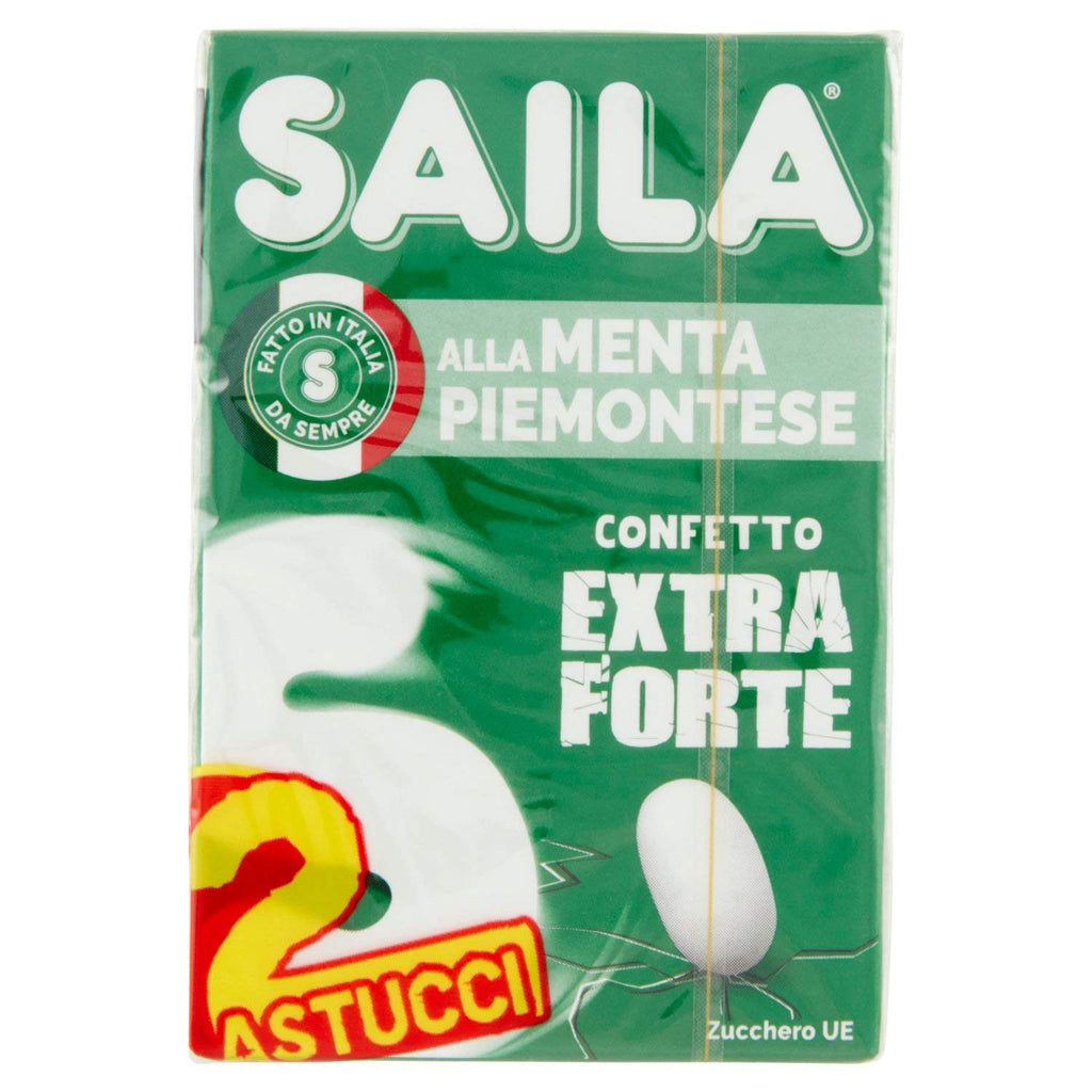 Saila - Alla Menta Piemontese Confetto Extra Forte - 2*40g