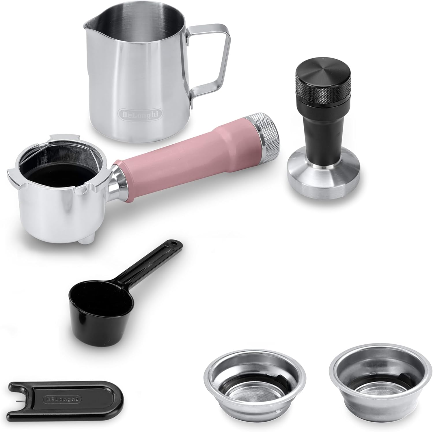 De'Longhi Dedica Duo EC890.PK Espresso & Cold Brew Machine - Pink + Gifts