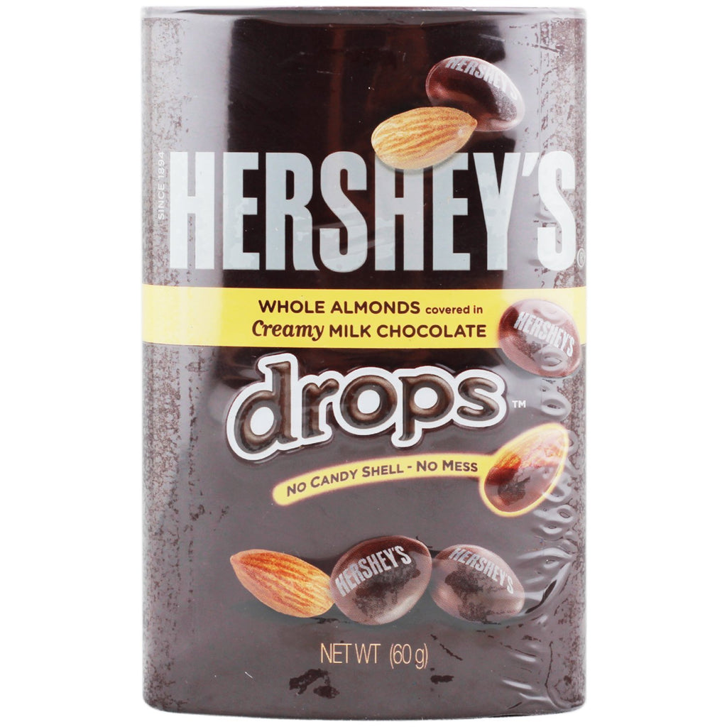 Hershey's -  Drops Whole Almond Covered With Milk Chocolate - 60g