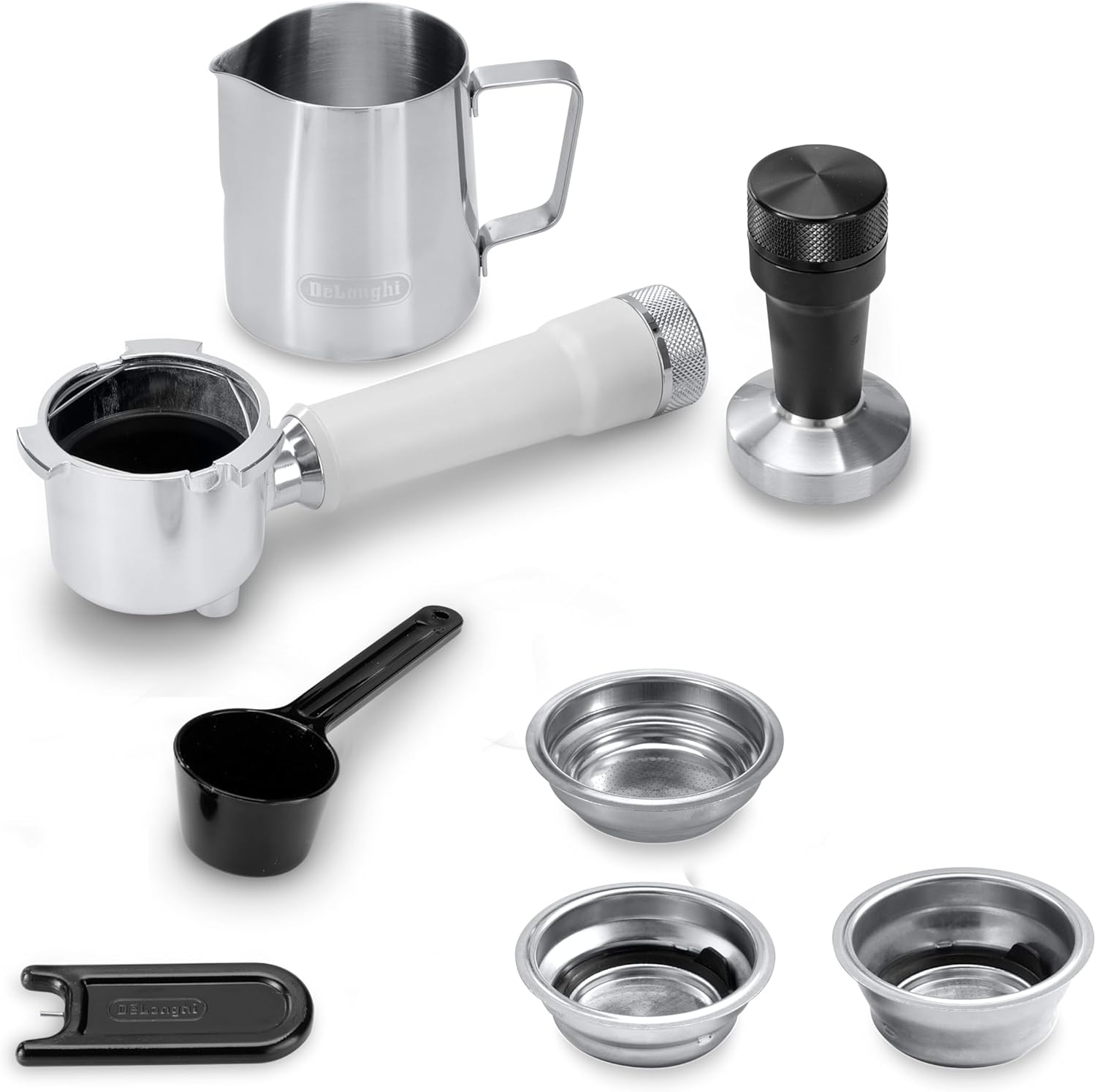 De'Longhi Dedica Duo EC890.M Espresso & Cold Brew Machine - Silver + Gifts