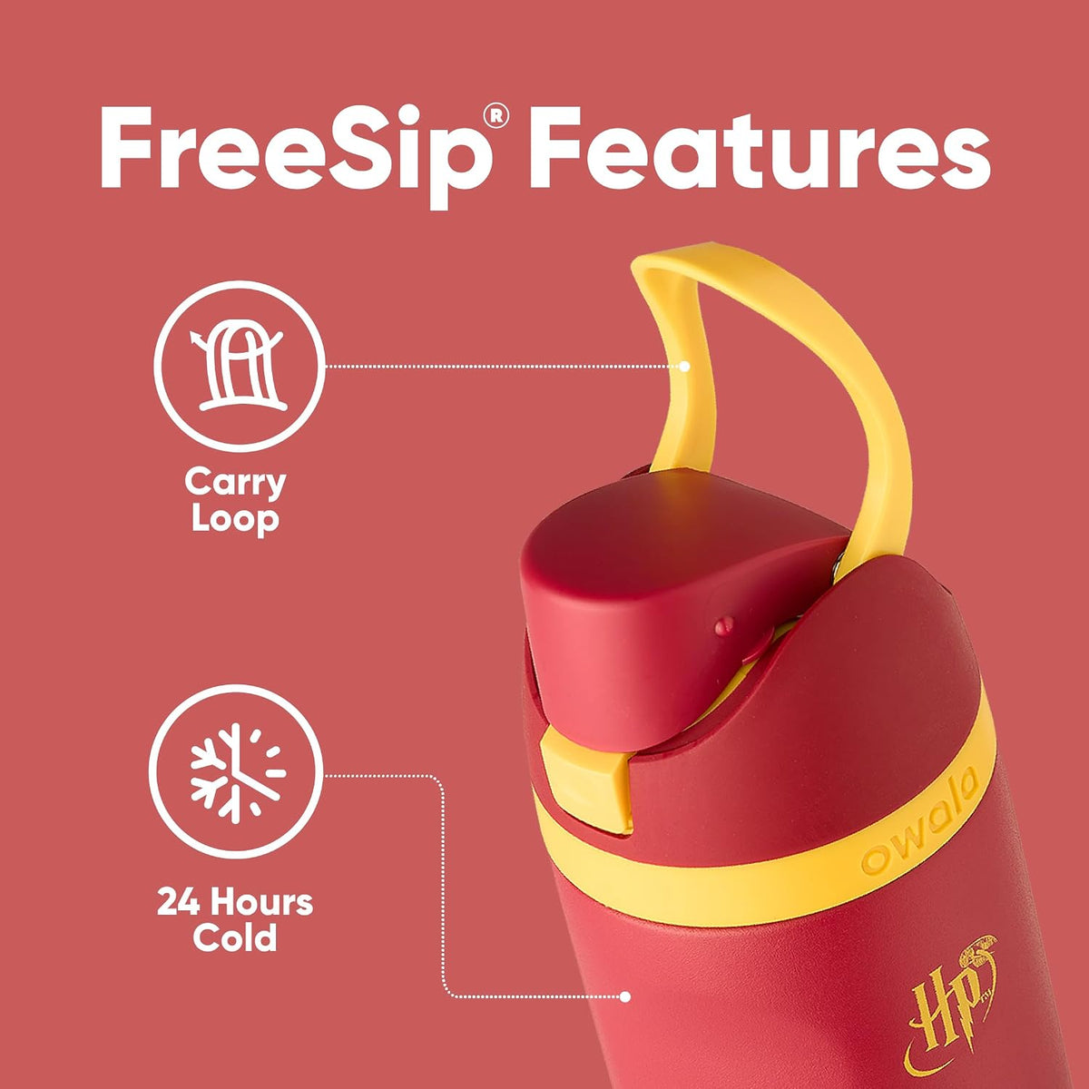 Owala FreeSip Gryffindor 24oz / 710ml
