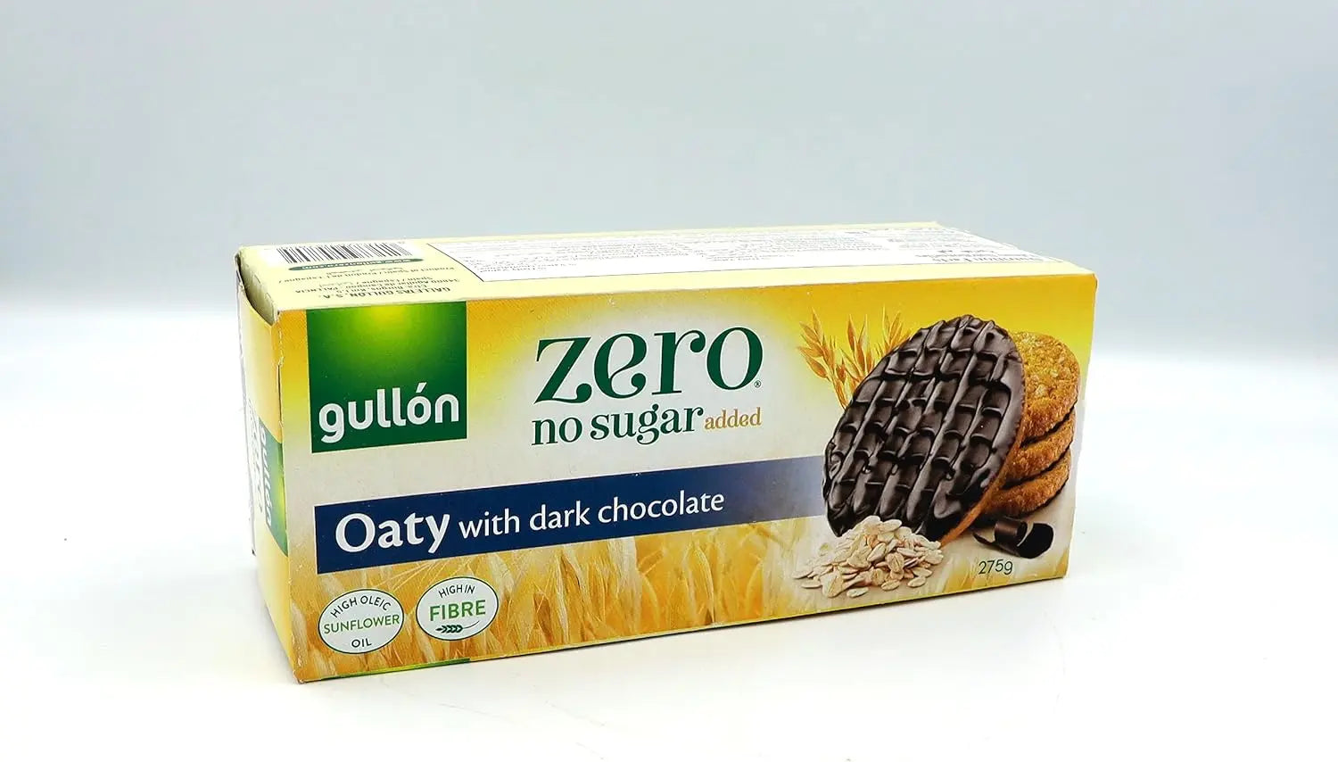 Order Gullón - Zero No Sugar added Oaty With Dark Chocolate - 275g for LE 225.00 at Coffee & Cream, All your coffee needs in one place. Shop Coffee, Beans, Ground Coffee, Instant Coffee, Creamers, Coffee Machines, Blenders, and more. 50+ Brands Monin, Lav