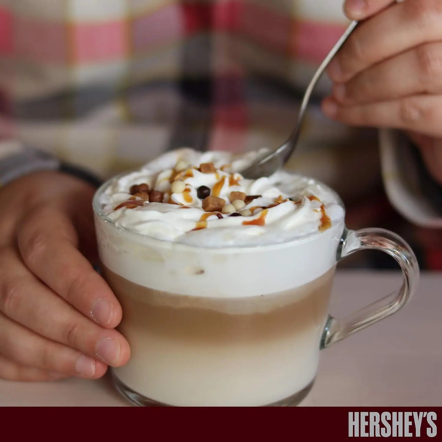 Order Hershey's - Caramel Syrup - 623g for LE 220.00 at Coffee & Cream, All your coffee needs in one place. Shop Coffee, Beans, Ground Coffee, Instant Coffee, Creamers, Coffee Machines, Blenders, and more. 50+ Brands Monin, Lavazza, Starbucks, Nespresso,
