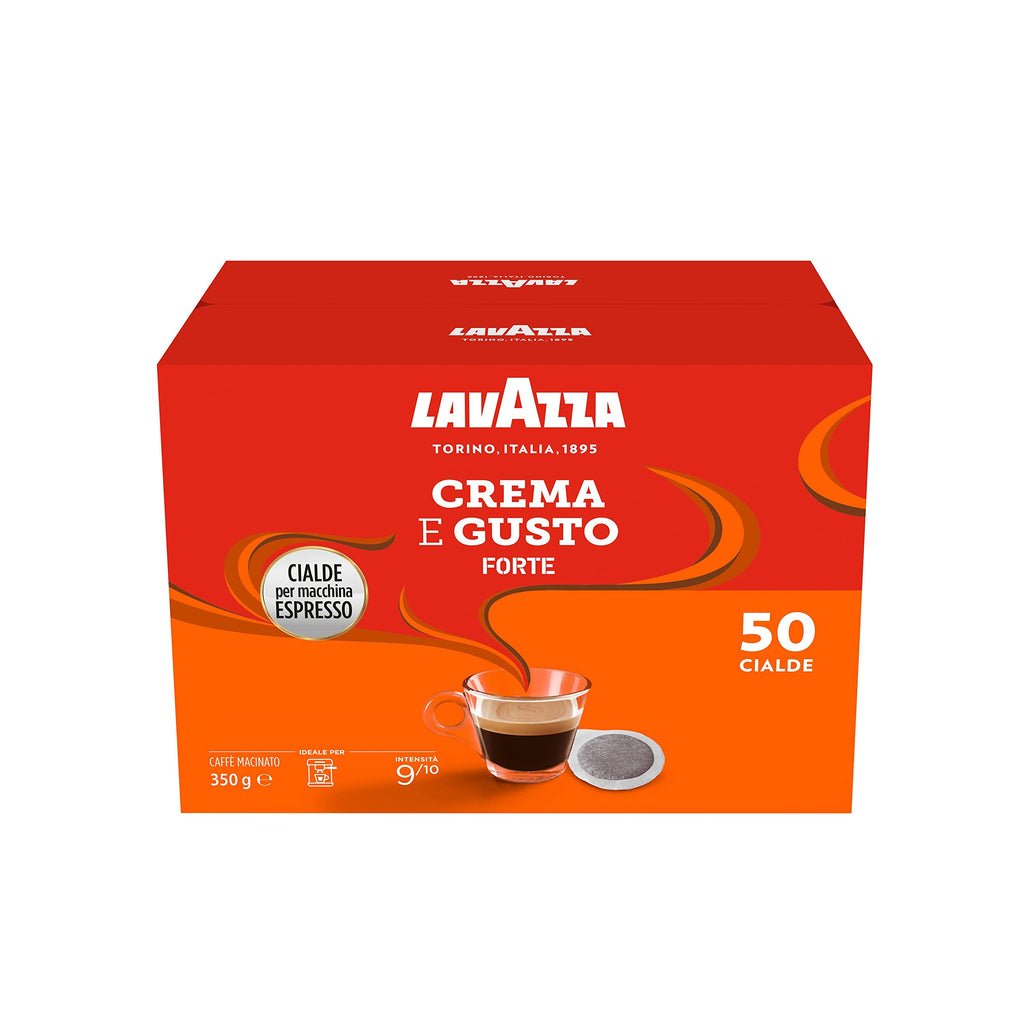 Lavazza - Crema E Gusto Forte ESE Coffee Pods - 50 pod