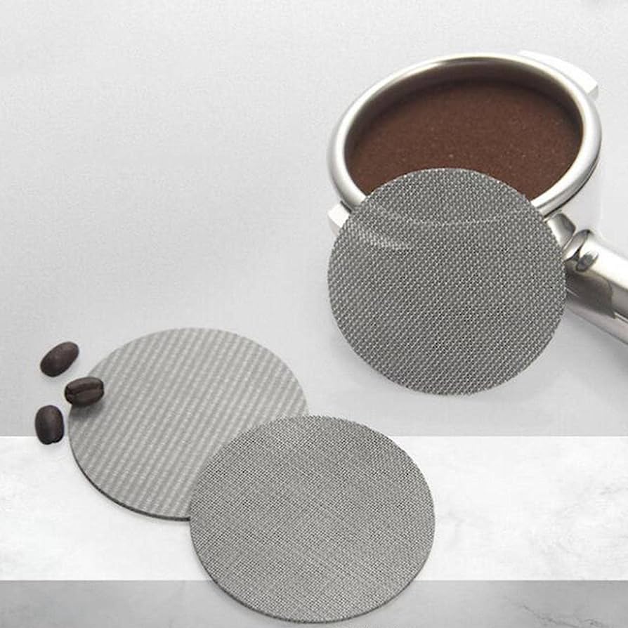 Stainless Steel Coffee Portafilter Screen Filter for Coffee Maker 51