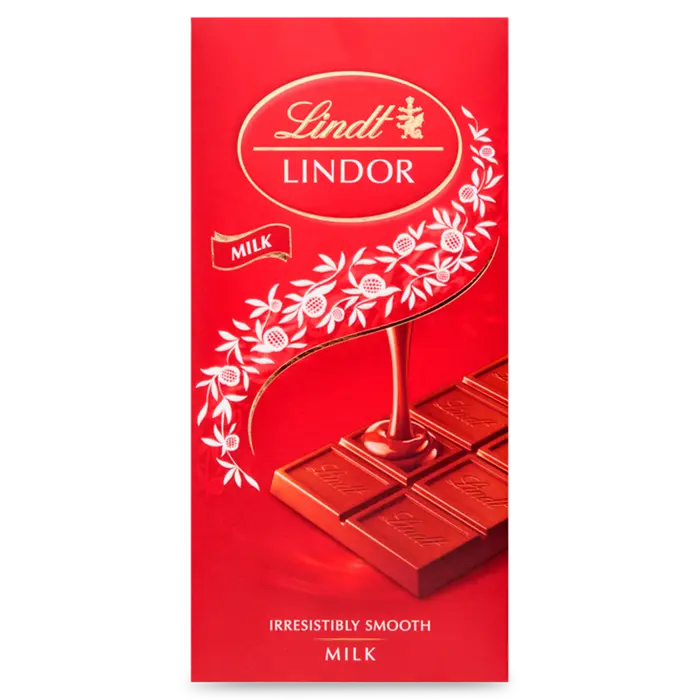 Lindt Lindor - Milk Chocolate - 100g at Coffee & Cream Egypt