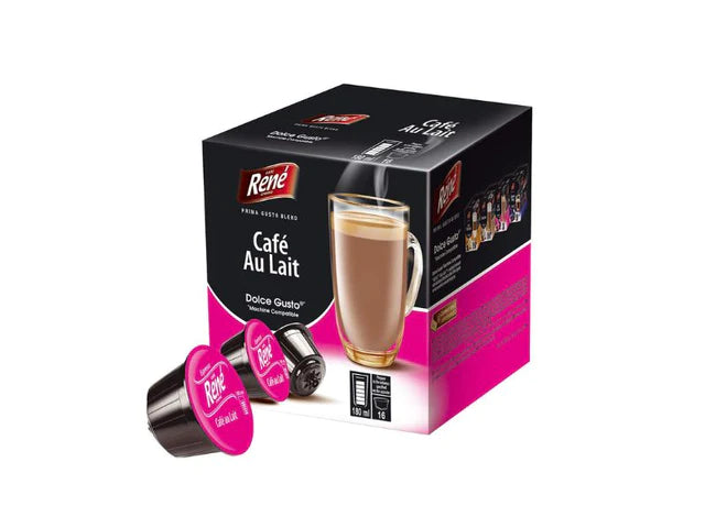 René - Café au lait Dolce Gusto Pods -16 capsules