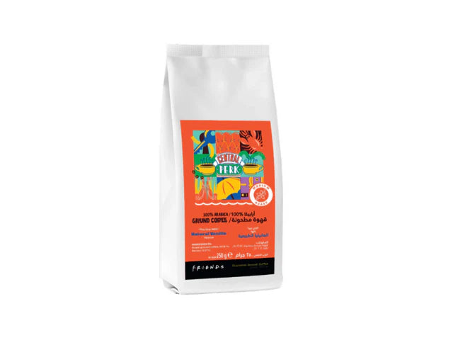 Friends  - Natural Vanilla Ground Coffee Espresso 100 % Arabica - 250g