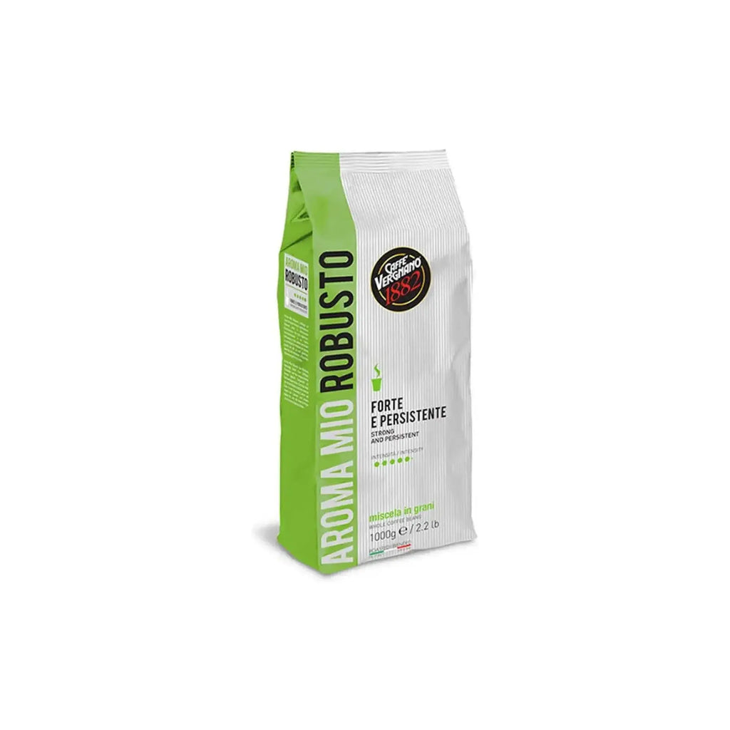 Caffe Vergnano - Aroma Mio Robusto Beans - 1kg Caffe Vergnano