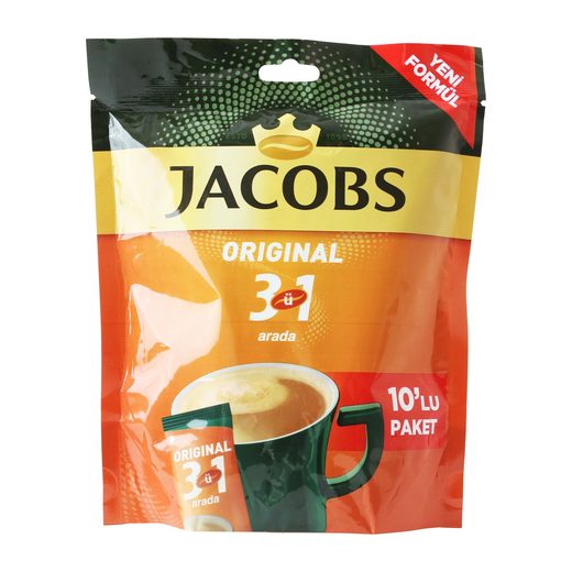 Jacobs - 3 in 1 Original Arada - 10 packs