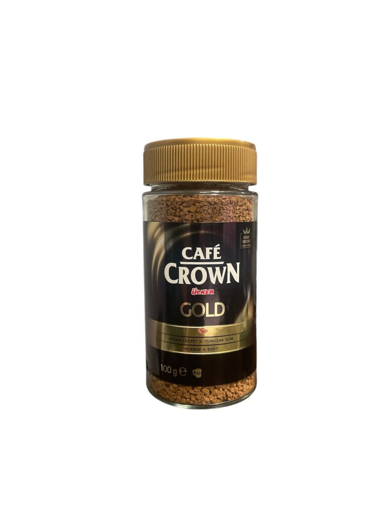 café crown - Gold Coffee Glass  - 100g