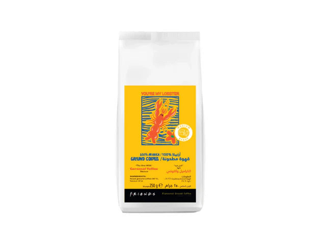 Friends  - Caramel Toffee Ground Coffee Espresso 100 % Arabica - 250g