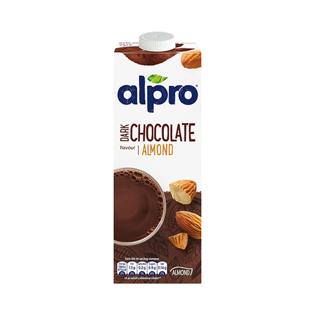 Alpro - Almond Dark Chocolate Milk Original - 1L