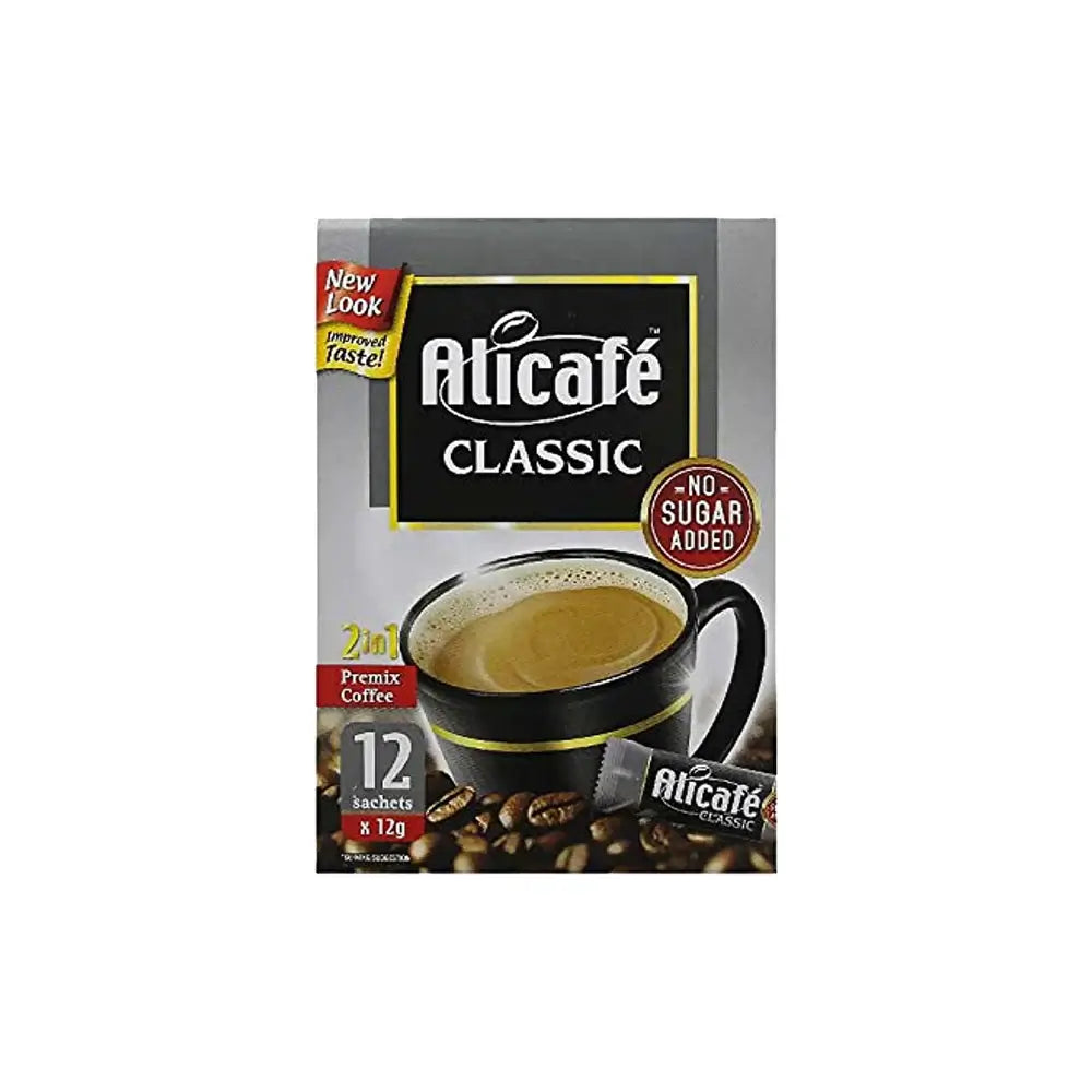 Order Alicafé - Classic Instant Coffee 2 In 1 No Sugar Added - 12 sachets for LE 77.00 at Coffee & Cream, All your coffee needs in one place. Shop Coffee, Beans, Ground Coffee, Instant Coffee, Creamers, Coffee Machines, Blenders, and more. 50+ Brands Moni