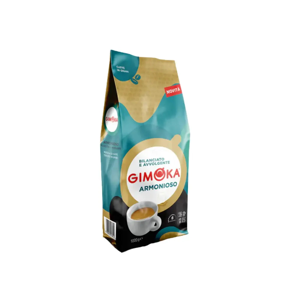 Gimoka - Armonioso Whole Coffee Beans  8/13 - 1kg