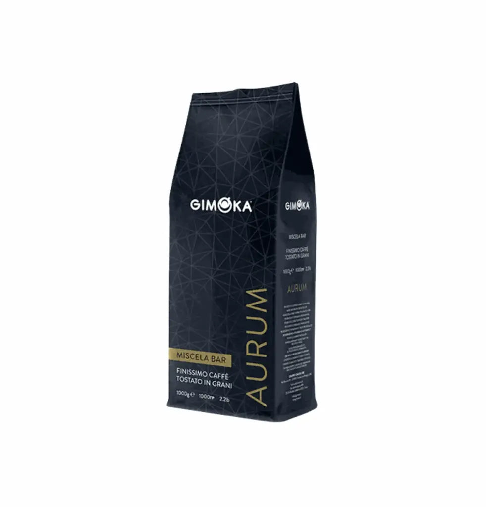 Gimoka - Aurum Whole Coffee Beans  8/13 - 1kg
