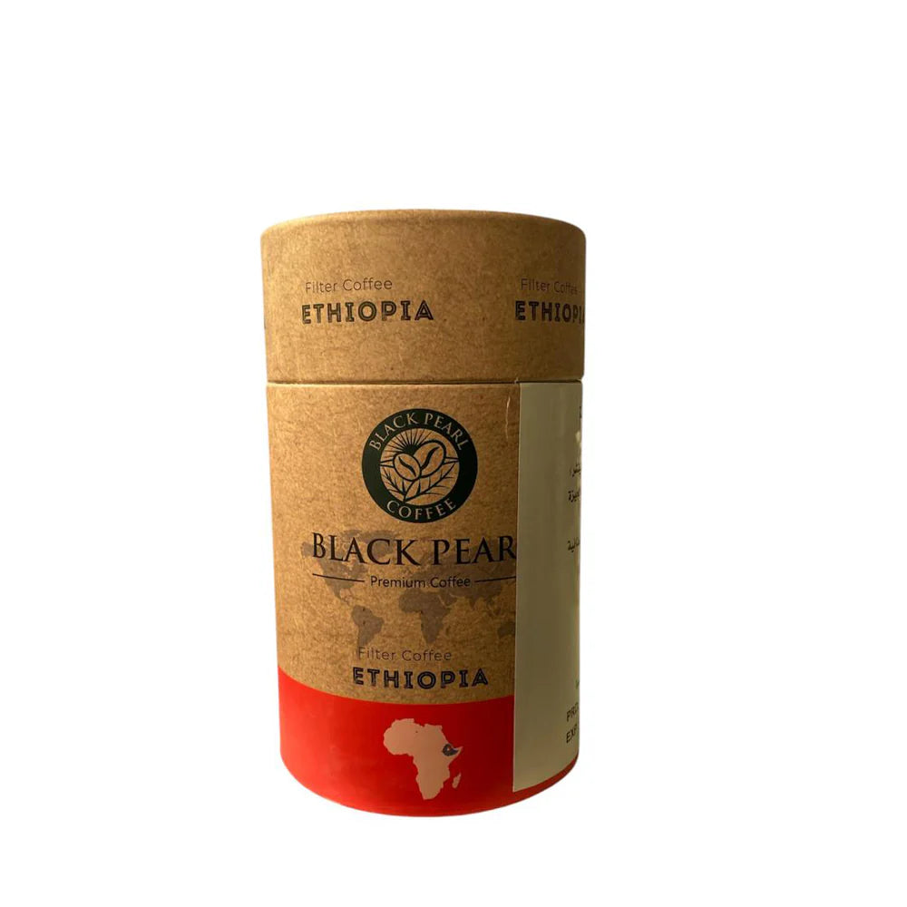 BLACK PEARL - Filter Coffee Ethiopia  Whole Coffee Beans - 250 g