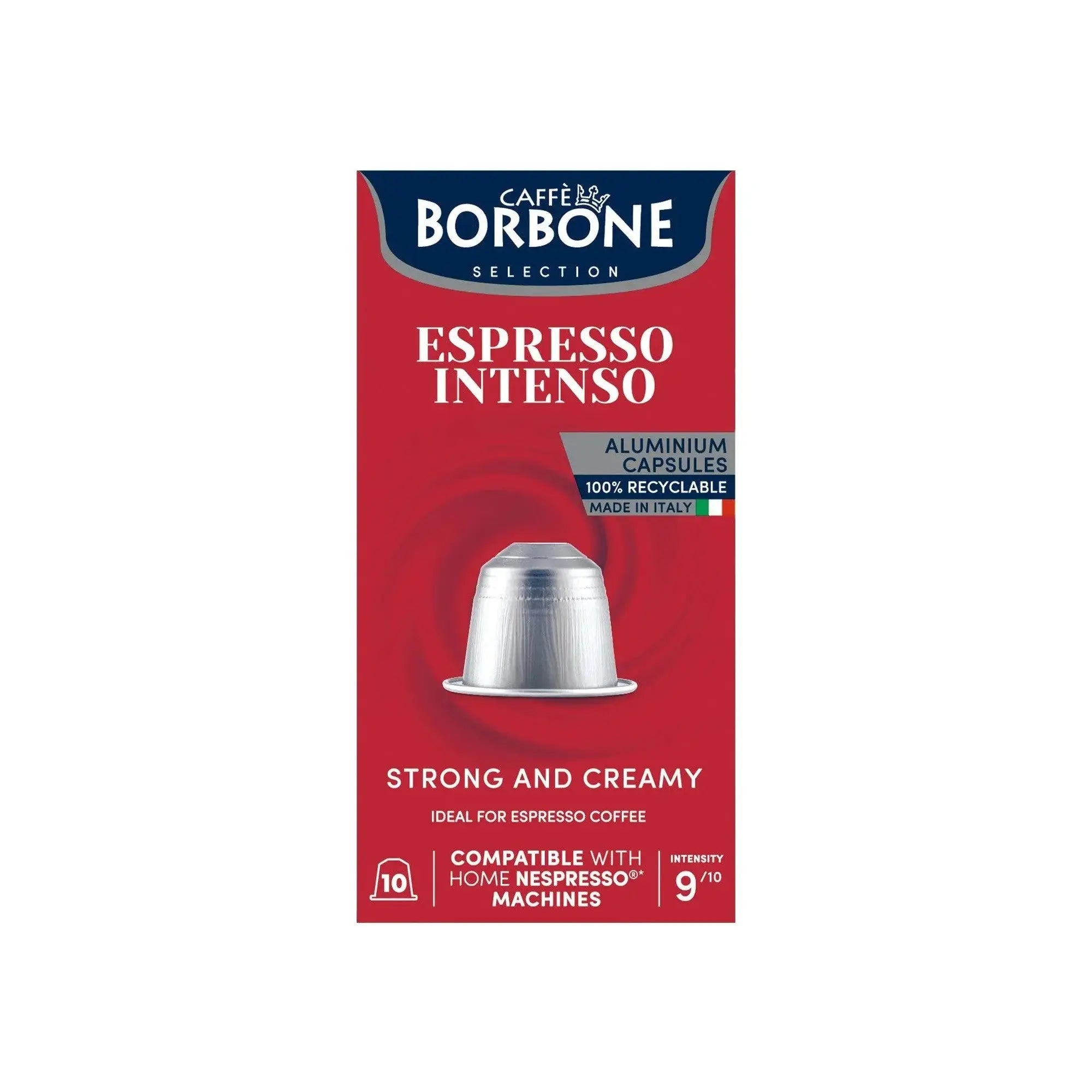 Coffee Stories Caffe Borbone - Espresso Intenso Nespresso® compatible - 10 capsules at Coffee & Cream Egypt