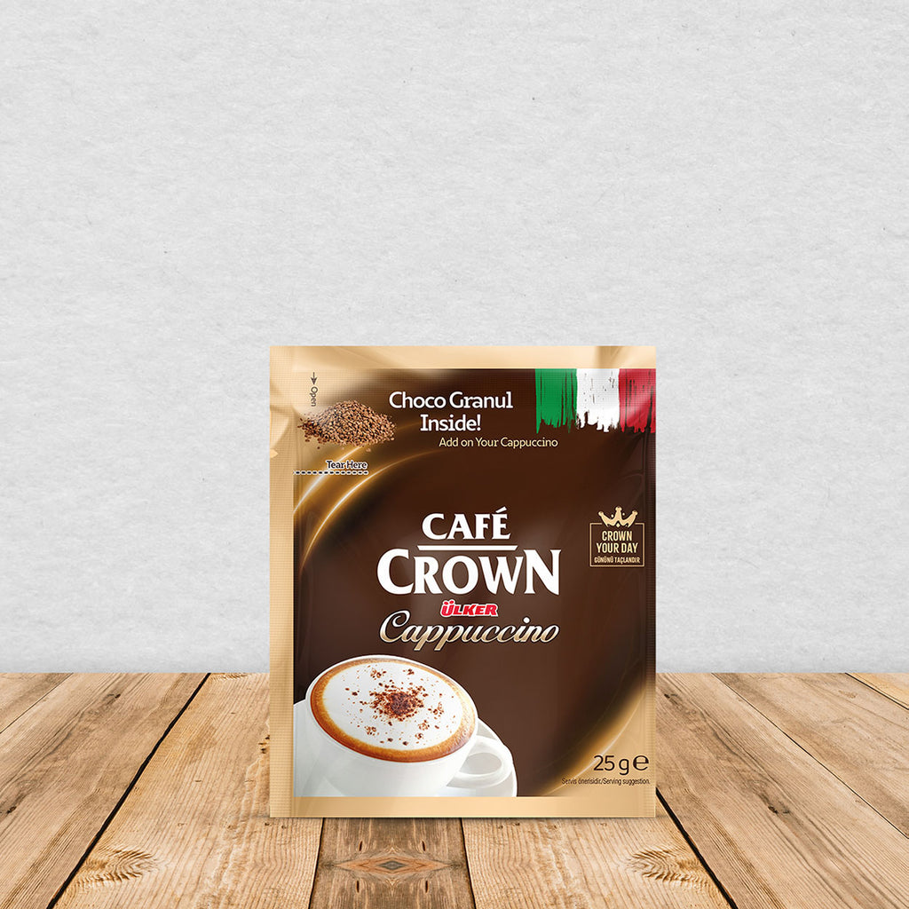 Cafe Crown Ulker - Cappuccino - 25g * 10 Sachets