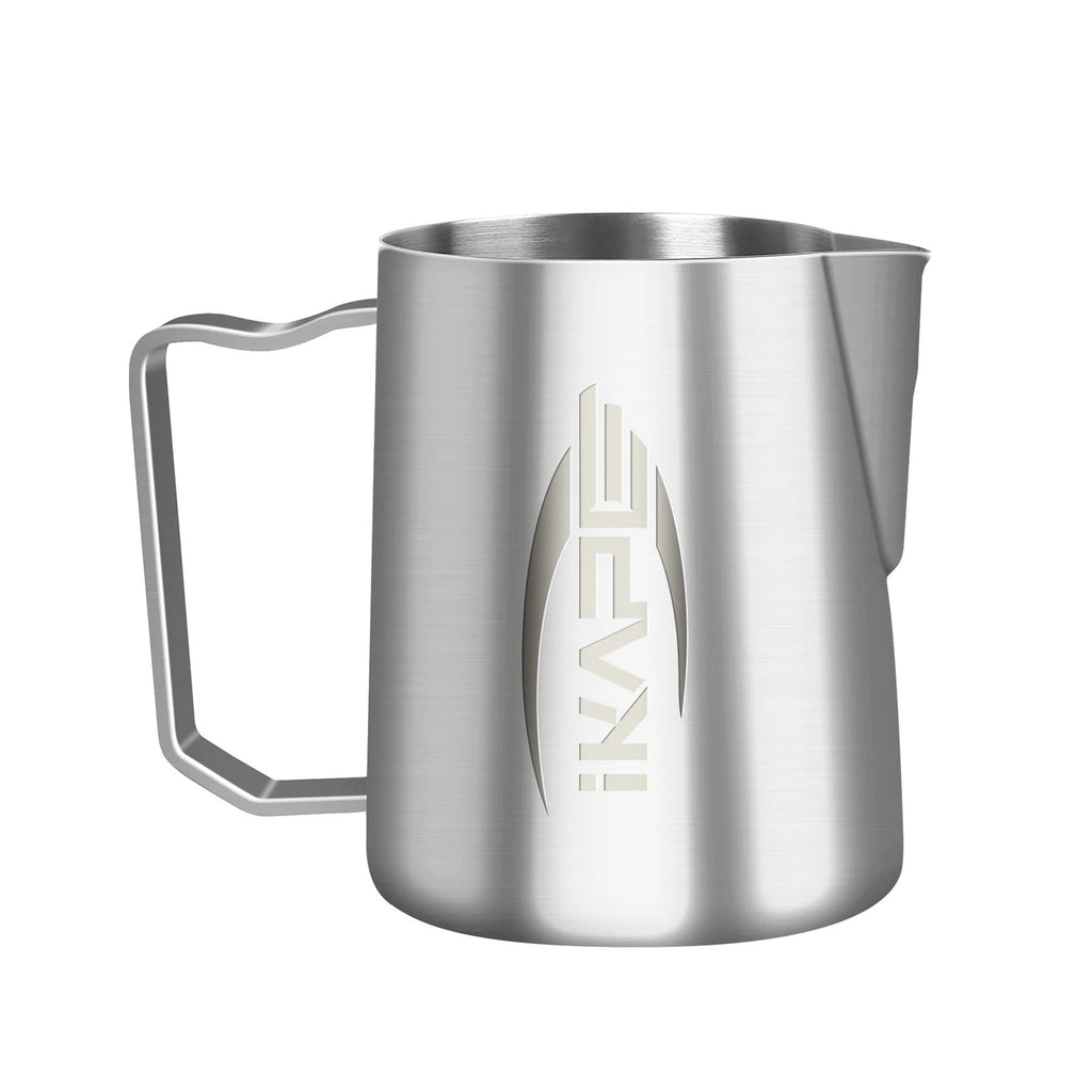 Silver iKape Espresso V2 500ml stainless steel milk pitcher
