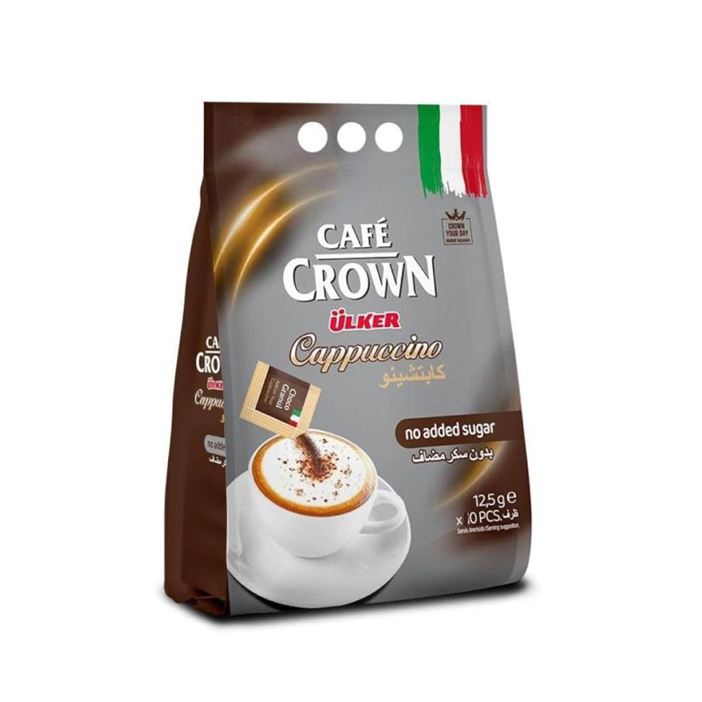 Cafe Crown - Cappuccino - Instant Coffee - Sugar Free - 20 sachets