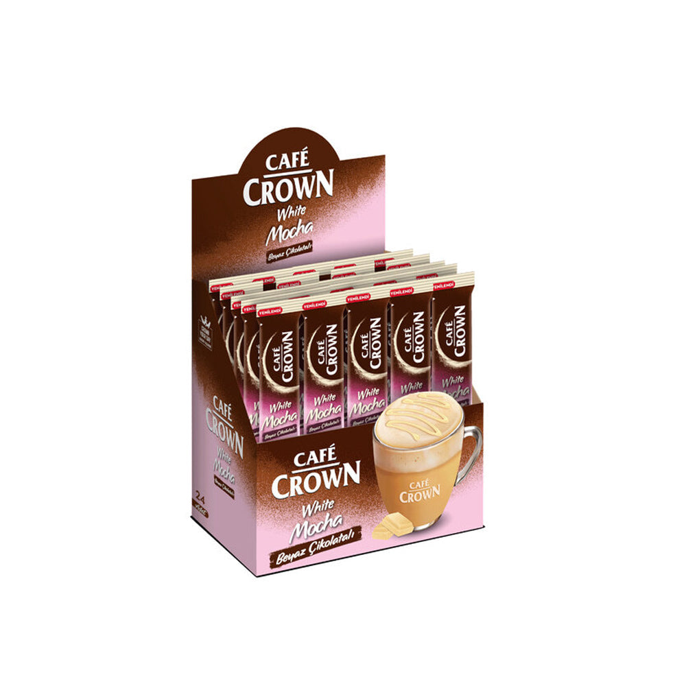 Cafe Crown - White Mocha - Instant Coffee - 24 Sticks