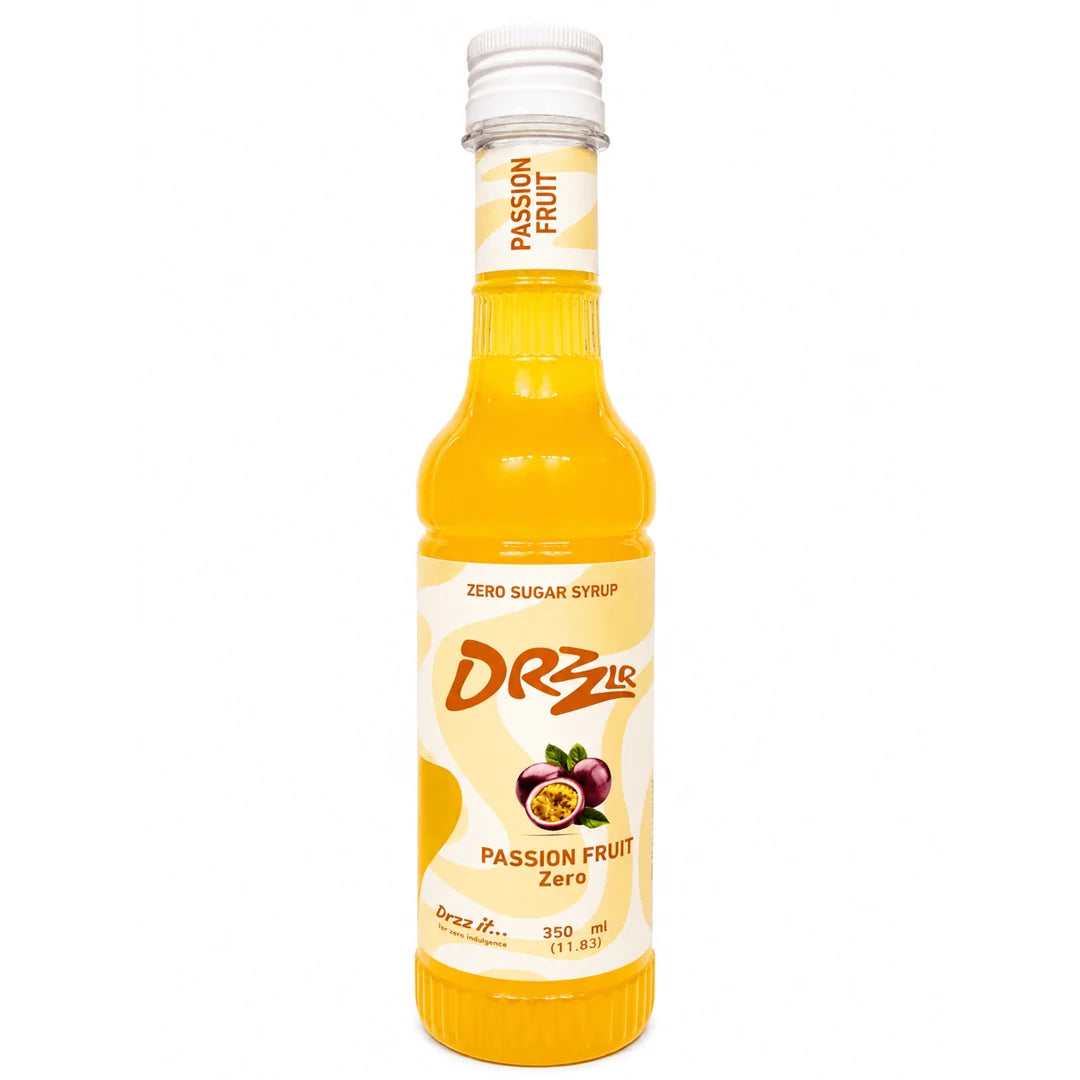 Drzzlr - Zero Sugar Passion Fruit Flavor Syrup 350ml