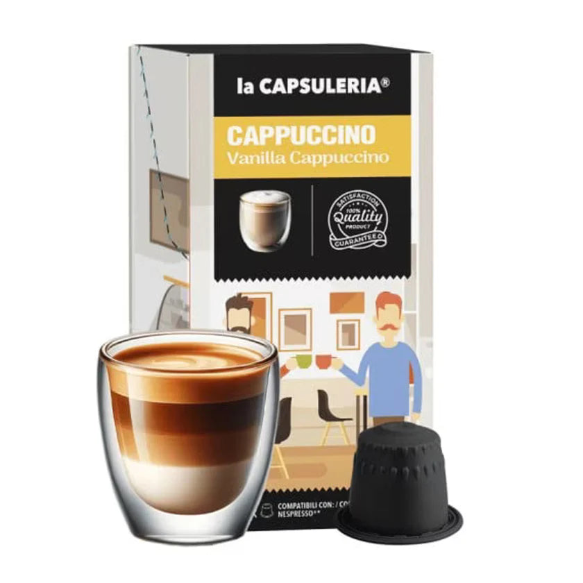 La Capsuleria -  Cappuccino Vanilla Nespresso compatible capsules (10 Capsules)