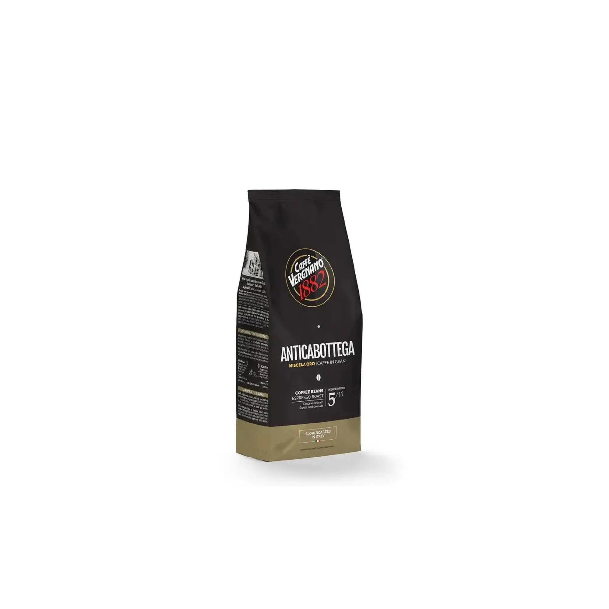 Caffè Vergnano - Antica Bottega Whole Beans - 500g at Coffee & Cream Egypt