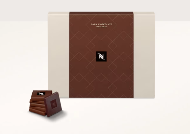 Nespresso - Dark Chocolate squares 70% cocoa - 200g