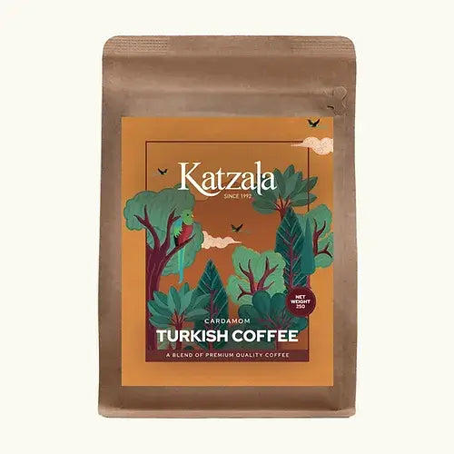 Katzala Coffee - Cardamom Turkish Coffee - 250g