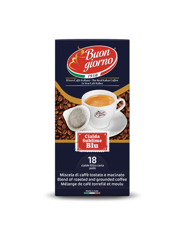 Buongiorno caffe - Sublime Blue-Pods- E.S.E. 18pcs