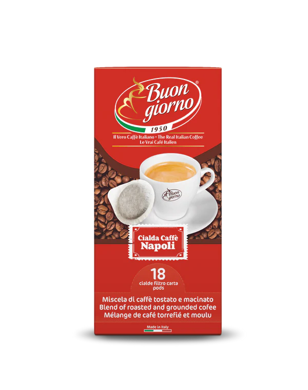 Buongiorno Caffe-Sublime Rosso Pods - E.S.E. 18pcs