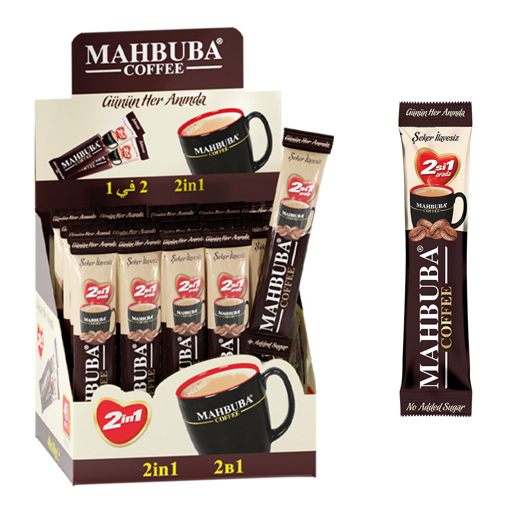 Mahbuba Coffee - 2 in 1 Instant Coffee 48x10gr
