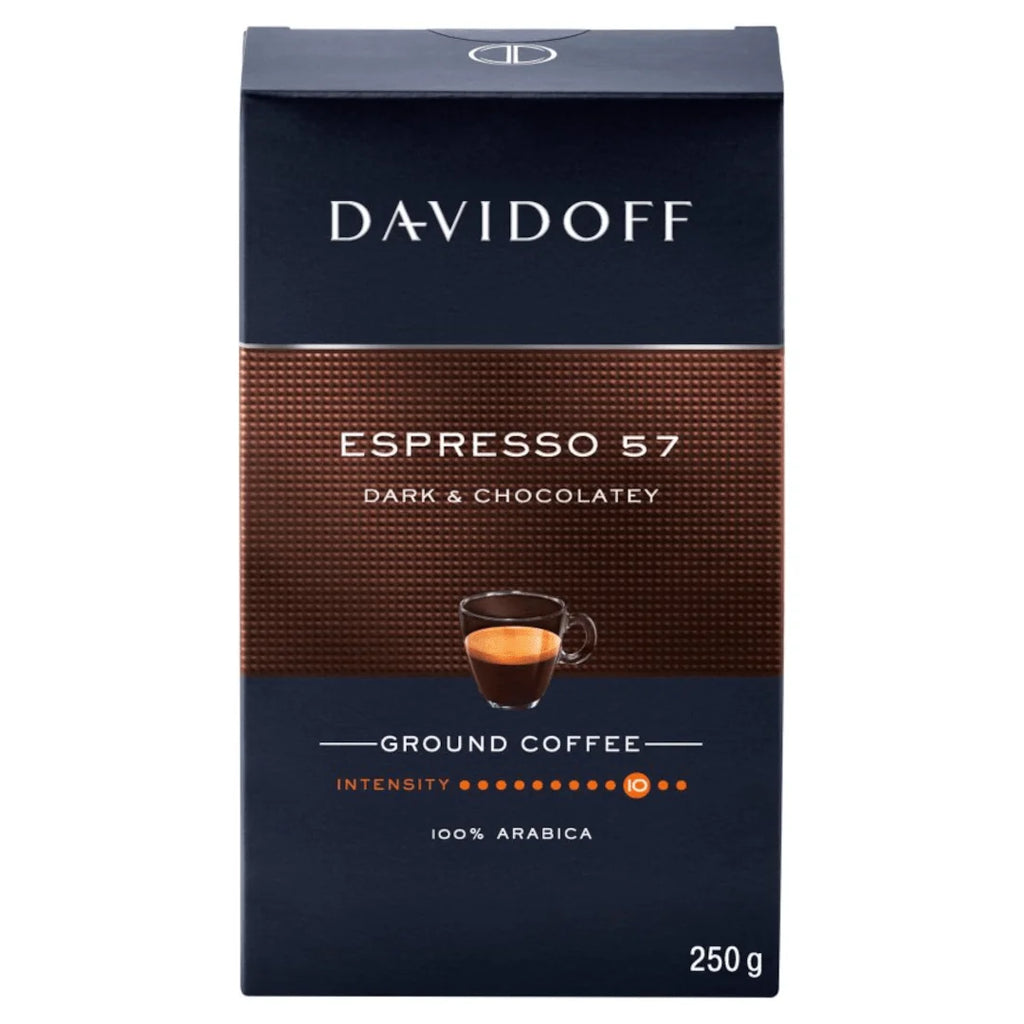 Davidoff - Café Espresso 57 Dark and Chocolatey Ground Espresso Coffee - 250g