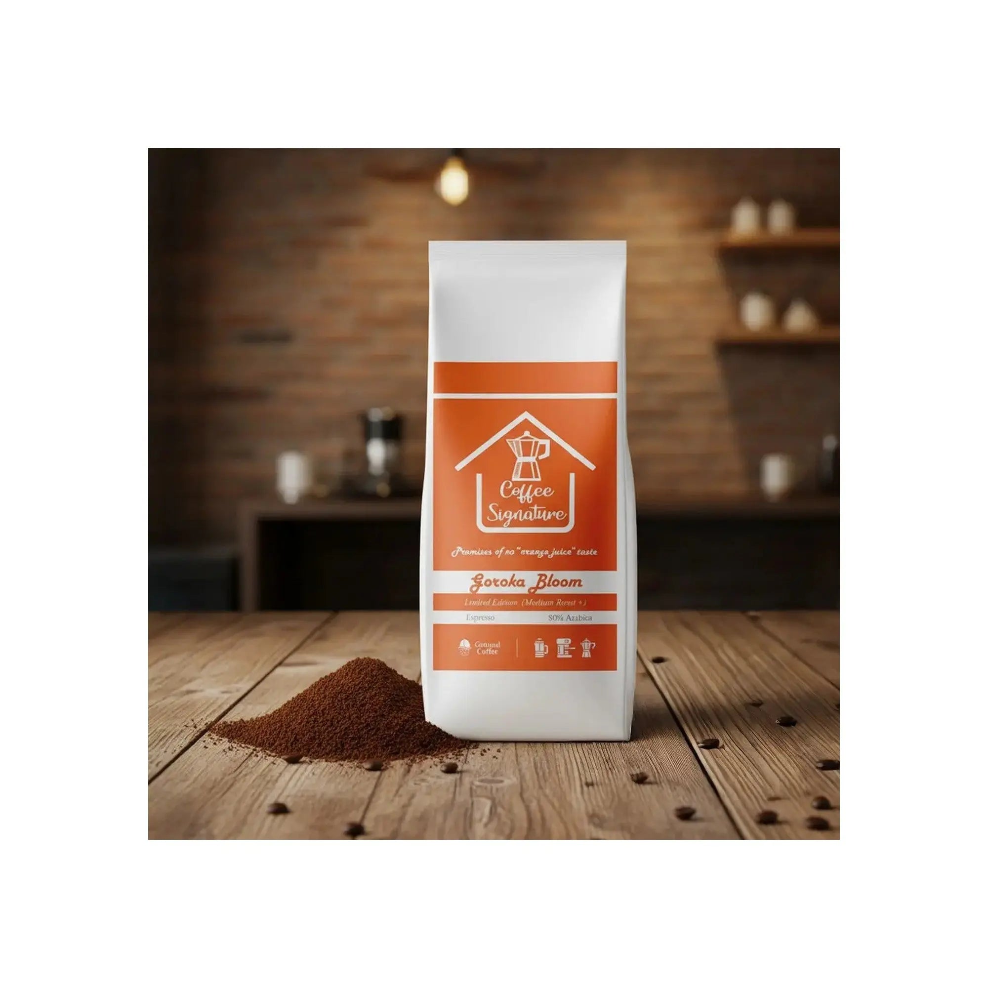 Coffee Signature Whole Ground Coffee Medium Roast - 330g Coffee & Cream