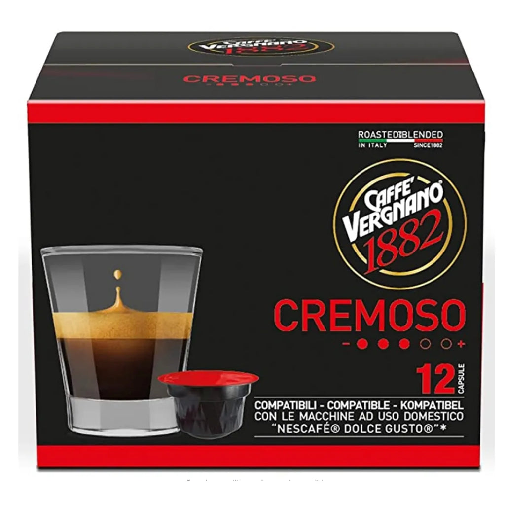 Caffè Vergnano - Cremoso Dolce Gusto Pods - 12 capsules