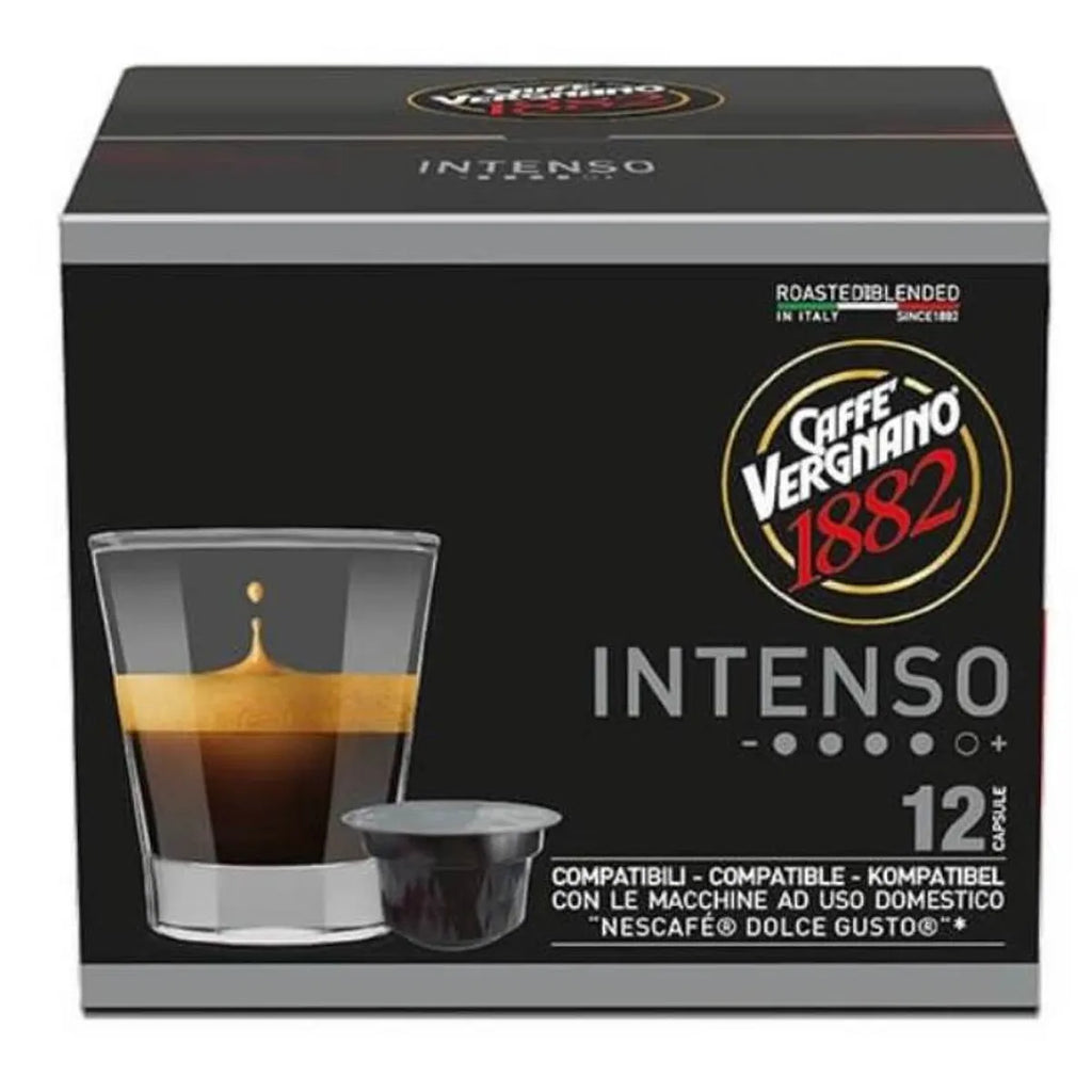 Caffè Vergnano - Intenso Dolce Gusto Pods - 12 capsules
