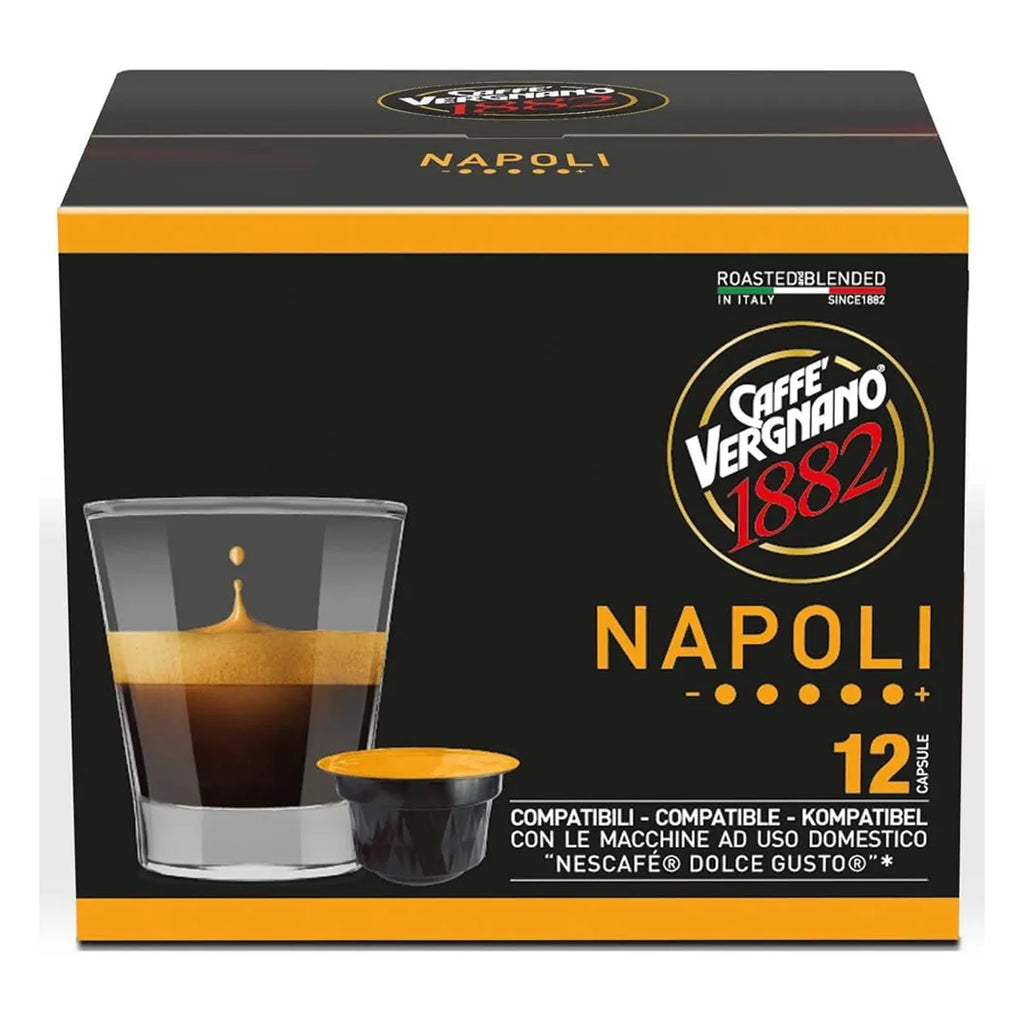 Caffè Vergnano - Napoli Dolce Gusto Pods - 12 capsules