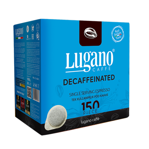 Lugano Caffé - Decaffeinated E.S.E Coffee Pods - 150 pod