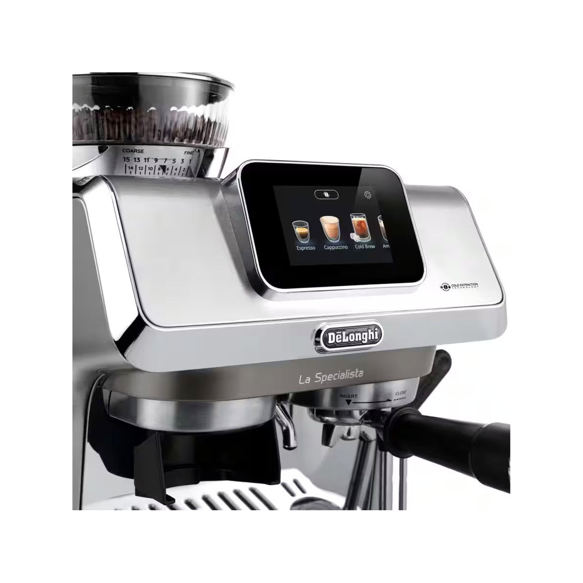 De'Longhi La Specialista Touch Espresso Machine EC9455.M Metal